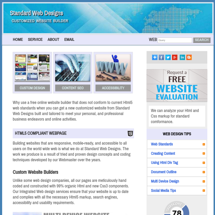 Standard Web Designs Studio