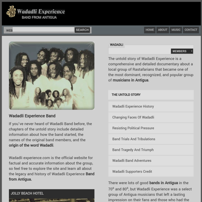 Wadadli Experience Band